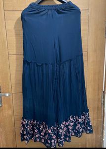 Beautiful Teal Blue Colour Sharara Set