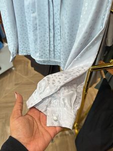 Satin Silver Softest Blouse