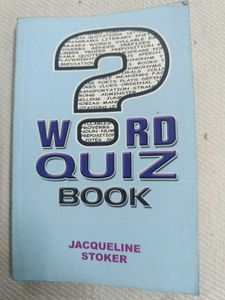 Word Quiz Book by Jacqueline Stoker