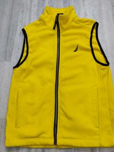Nautica Yellow Fleece Vest
