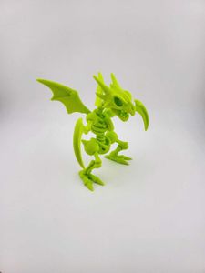 Scyther Pokemon Skeleton Figure kawaii 3d Printed