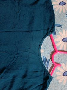 Elegant Teal Embroidered Kurta