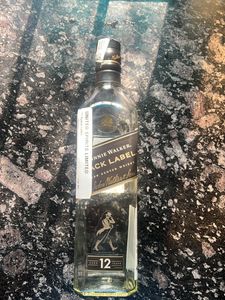 Empty Bottle Of Johnnie Walker BLACK LABEL