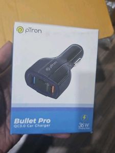pTron Bullet Pro QC3.0 Car Mobile Charger
