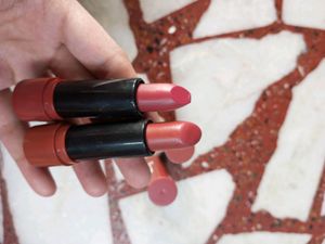2 Pcs Bullet Nude Lipstick