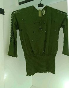 ( COMBO 4) Pants And Crop Top  For Women