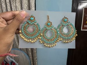 Earring With Mangtikka