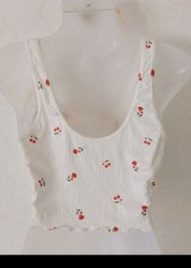 Cute Cherry Crop Top🍒☀️