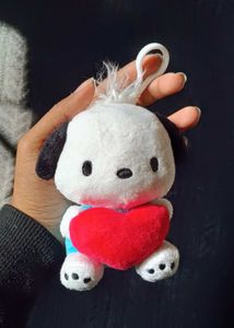 Pochacco Plush with Heart