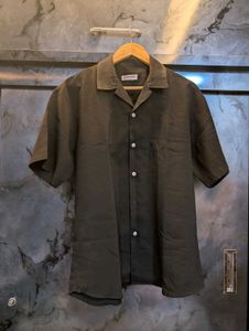 Men&#39;s Black Halfsleeve Shirt