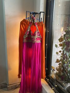 Orange Pink Suit