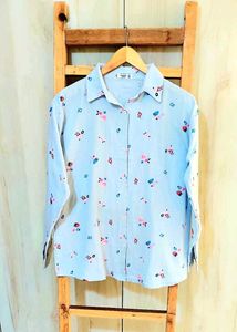Printed Cotton Shirt Size-42