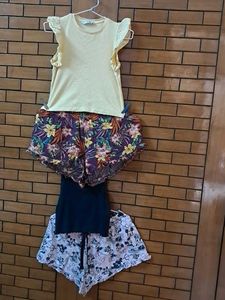 Combo  Of Four  Top N Short Pure Cotton