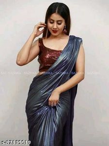 Beutiful Saree With Blouse Only Rs 349
