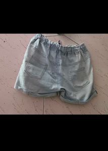 Mickey Mouse Denim Shorts