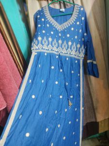 Long Gown ♥️♥️With Embroidery