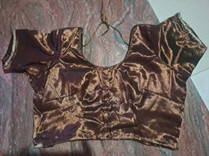 Brown Saree Blouse