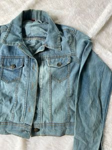 Crop Denim Jacket