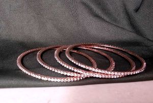 Sparkling Crystal Bangles