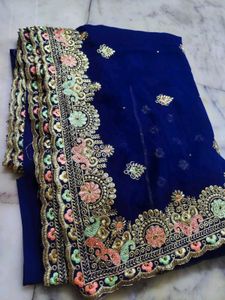 Saree With Blouse Piece