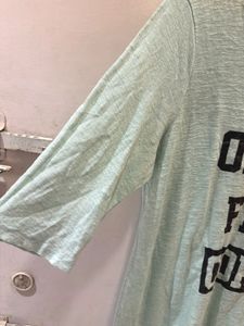 Cute Over Size Graphic Top