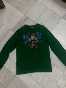 Astro Boy Green Long Sleeve Shirt