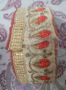 Embroidered Sari Border Trim
