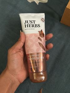 Just Herbs Wild Indian Rose Body Wash