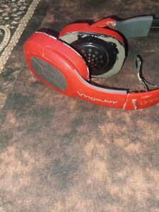 Red Headphones