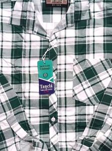 Green Plaid Shirt