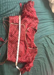 Angrakha Style Blouse