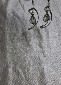 Stylish Silver Drop Earrings