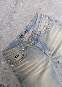 Vintage Light Wash Flare Jeans