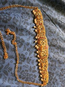 Ornate Gold-Tone Waist Belt