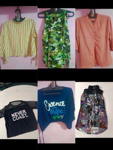 Combo Of 6 Tops