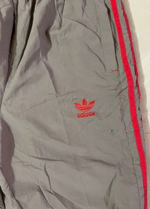 Track Pant With Red Stripes