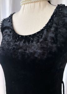 Korean Velvet Dress