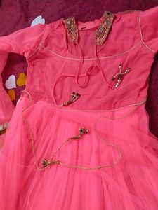 Beautiful High Neck  Gown