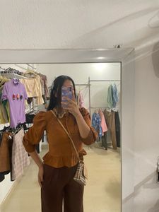 Brown Top For Bust 34/36