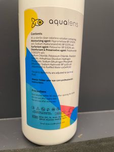 Aqua Lense Solution 500ml