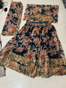 Floral Lehenga Choli Set