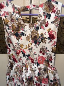 floral mini cute frock