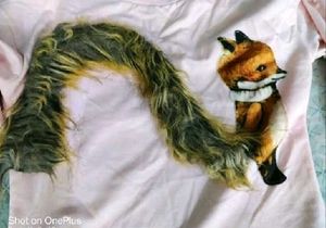 Cute Fox Graphic Pink Sweatshirt