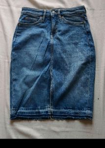 Denim Mini Skirt