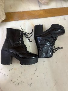 Black Platform Boots
