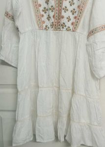 White Midi Dress