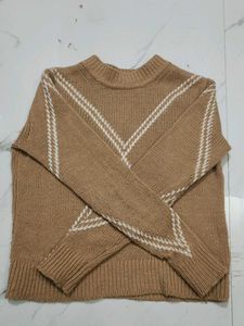 Tan Knit Sweater