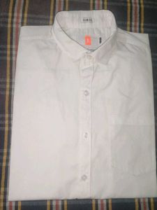 Men's JL White Casual Shirt