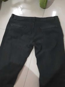 womens Blue Life Black Jeans used bit faded