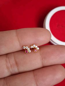 Stud Earrings Gold